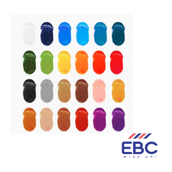 CAMEL Artist Acrylic Colours 24 Shades 9ml (Includes 2 Artist Brushes & 2 Metallic Shades)